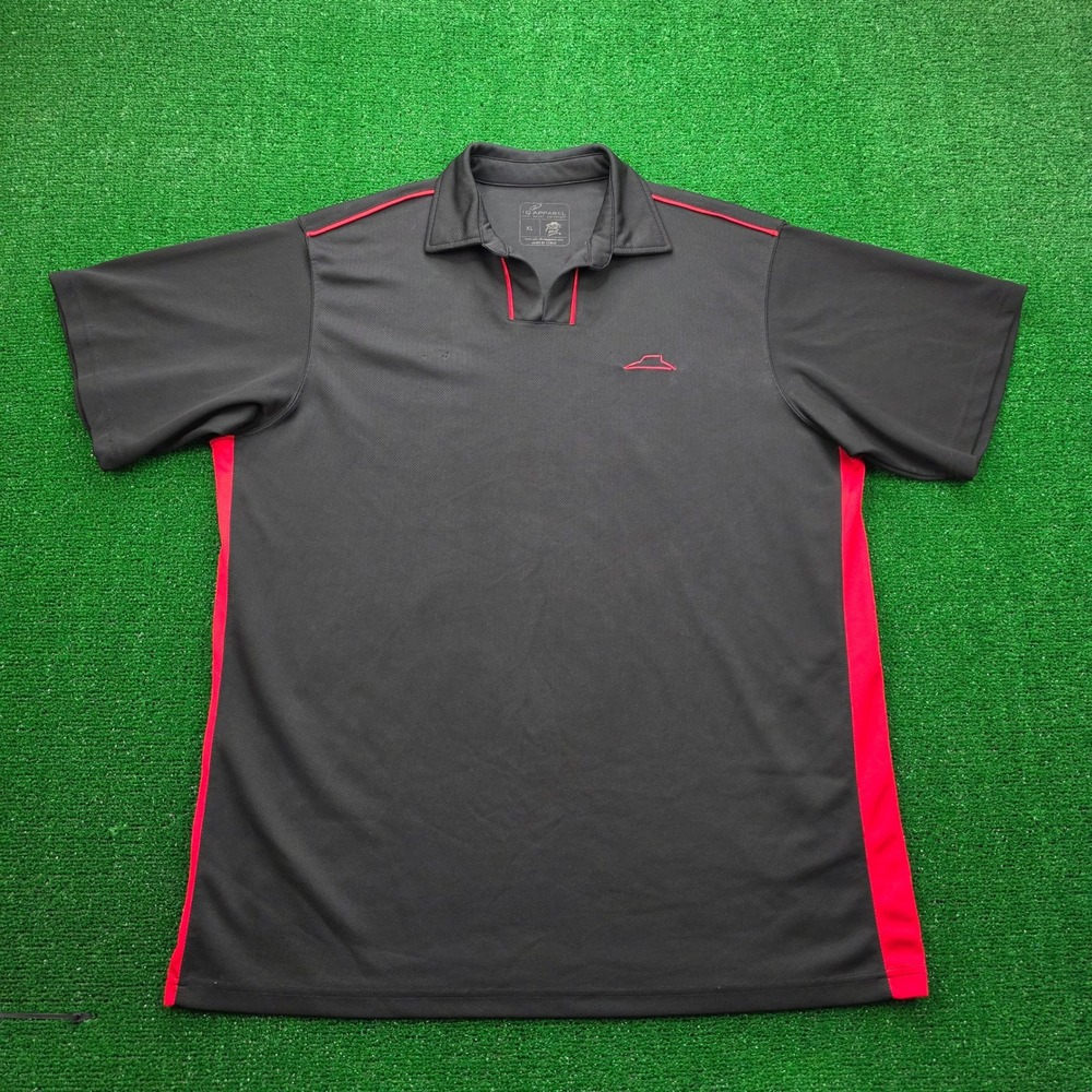 Pizza Hut Employee Polo Shirt Mens XL Black Short Sleeve Uniform Work Wear